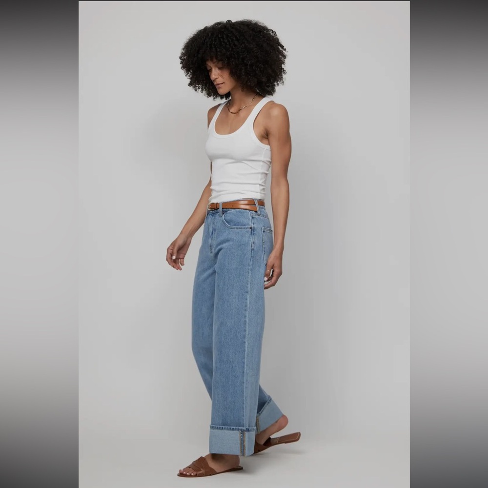 Oliver Logan | Parker Baggy Cuffed Wide-Leg | 100% Recycled Cotton AuthenticJean - Picture 11 of 14